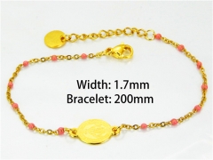 Gold Bracelets of Stainless Steel 316L-HY76B1452KLD