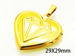 HY Wholesale Gold Color Pendants of Stainless Steel 316L-HY08P0304MX