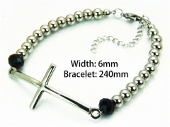 HY Wholesale Steel Color Bracelets of Stainless Steel 316L-HY91B0140HYY