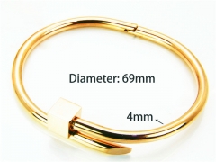 HY Jewelry Wholesale Popular Bangle of Stainless Steel 316L-HY93B0013HLS