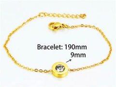HY Wholesale Gold Bracelets of Stainless Steel 316L-HY25B0531LL