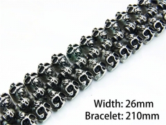 HY Good Quality Bracelets of Stainless Steel 316L-HY18B0619NOY