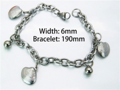 HY Wholesale Steel Color Bracelets of Stainless Steel 316L-HY70B0457KX