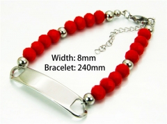 Steel Color Bracelets of Stainless Steel 316L-HY91B0153HIF