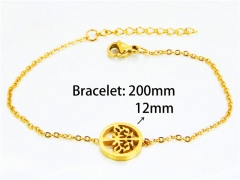 HY Wholesale Gold Bracelets of Stainless Steel 316L-HY25B0533KL