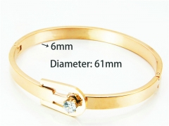 HY Wholesale Popular Bangle of Stainless Steel 316L-HY93B0336HMD