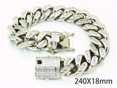 HY Wholesale Good Quality Bracelets of Stainless Steel 316L-HY18B0851HIMR
