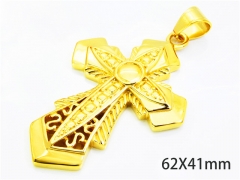 HY Wholesale Gold Color Pendants of Stainless Steel 316L-HY06P0101HJZ