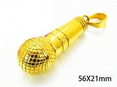 HY Wholesale Gold Pendants of Stainless Steel 316L-HY22P0350HLX