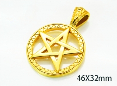HY Wholesale Gold Pendants of Stainless Steel 316L-HY22P0500HJS