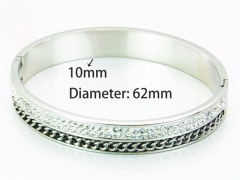 HY Wholesale Popular Bangle of Stainless Steel 316L-HY93B0199HMTY