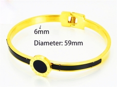 Popular Bangle of Stainless Steel 316L-HY93B0094HNQ