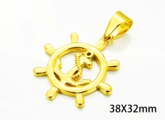 HY Wholesale Gold Pendants of Stainless Steel 316L-HY22P0366HJZ