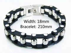 Steel Color Bracelets of Stainless Steel 316L-HY55B0025JMV