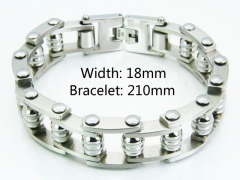 Steel Color Bracelets of Stainless Steel 316L-HY55B0022JMF