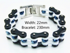 Steel Color Bracelets of Stainless Steel 316L-HY55B0019JMS
