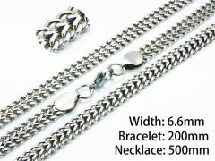 Necklaces   Bracelets Sets of Stainless Steel 316L-HY40S0253HLY