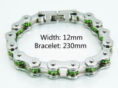 Steel Color Bracelets of Stainless Steel 316L-HY55B0015IOG