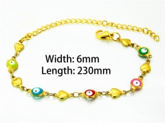 Gold Bracelets of Stainless Steel 316L-HY40B0158KB
