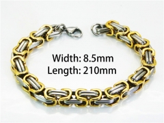HY Wholesale Gold Bracelets of Stainless Steel 316L-HY40B0174PE