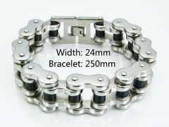 Steel Color Bracelets of Stainless Steel 316L-HY55B0103JOR