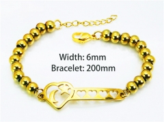 HY Wholesale Gold Bracelets of Stainless Steel 316L-HY76B1504MLX