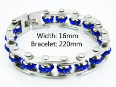 Steel Color Bracelets of Stainless Steel 316L-HY55B0030IPX