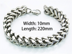 HY Wholesale Steel Color Bracelets of Stainless Steel 316L-HY40B0143HOS