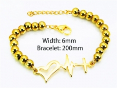 HY Wholesale Gold Bracelets of Stainless Steel 316L-HY76B1496MLW