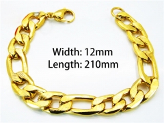 HY Wholesale Gold Bracelets of Stainless Steel 316L-HY40B0147OQ