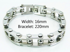 Steel Color Bracelets of Stainless Steel 316L-HY55B0029IOD