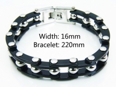 Steel Color Bracelets of Stainless Steel 316L-HY55B0027IOC