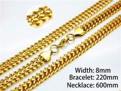 HY Jewelry Necklaces and Bracelets Sets-HY40S0198HPL