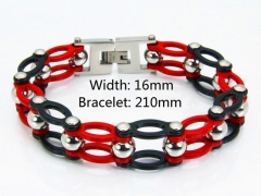 Steel Color Bracelets of Stainless Steel 316L-HY55B0064IOG
