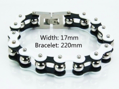 Steel Color Bracelets of Stainless Steel 316L-HY55B0058IOV
