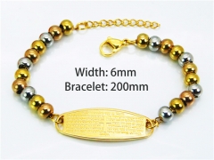 HY Wholesale Gold Bracelets of Stainless Steel 316L-HY76B1485MLY