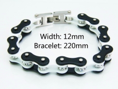 Steel Color Bracelets of Stainless Steel 316L-HY55B0010IOC