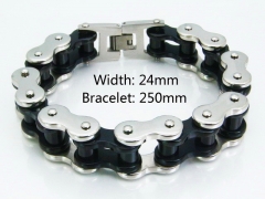 Steel Color Bracelets of Stainless Steel 316L-HY55B0100JOV