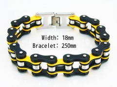 Steel Color Bracelets of Stainless Steel 316L-HY55B0077JMS