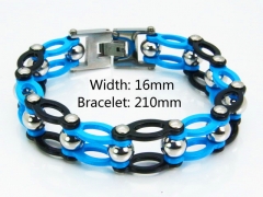 Steel Color Bracelets of Stainless Steel 316L-HY55B0066IOV