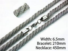 Necklaces   Bracelets Sets of Stainless Steel 316L-HY40S0222HWW