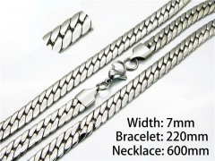 Necklaces   Bracelets Sets of Stainless Steel 316L-HY40S0180HNZ