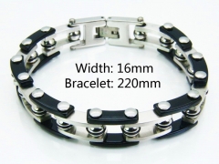 Steel Color Bracelets of Stainless Steel 316L-HY55B0026IOX