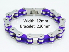 Steel Color Bracelets of Stainless Steel 316L-HY55B0049IOC