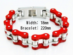 Steel Color Bracelets of Stainless Steel 316L-HY55B0081JOZ
