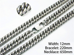 Necklaces   Bracelets Sets of Stainless Steel 316L-HY40S0272JKD