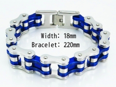 Steel Color Bracelets of Stainless Steel 316L-HY55B0089JMD