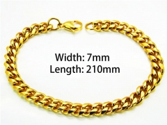 HY Wholesale Gold Bracelets of Stainless Steel 316L-HY40B0150MZ