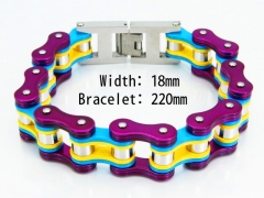 Steel Color Bracelets of Stainless Steel 316L-HY55B0086JMV
