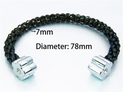 HY Jewelry Wholesale Bangle (Steel Wire)-HY38B0495HOR